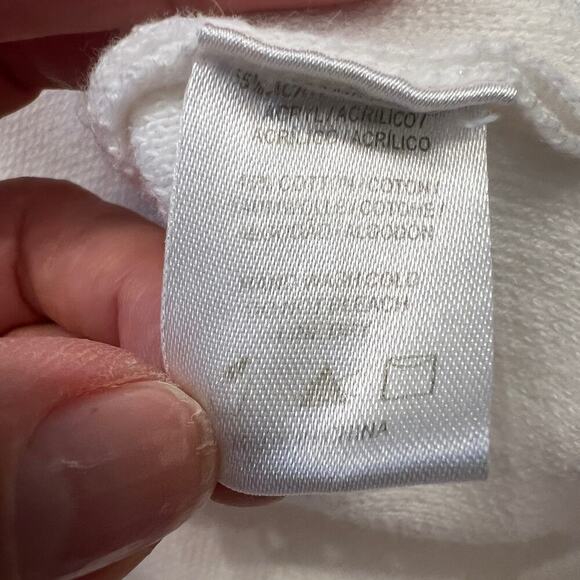 Sunday in Brooklyn White Mock Neck Bell Sleeve Sweater Size XS, fits like S/M - Picture 7 of 8